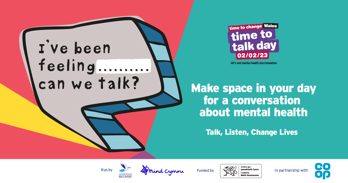 Time To Change Wales Time to Talk Day 2023 Resources