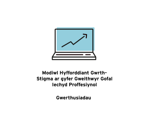 Gwerthusiad: Modiwl Hyfforddiant Gwrth-Stigma ar gyfer Gweithwyr Gofal Iechyd Proffesiynol